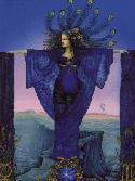 lady in blue!