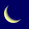 moon in the sky